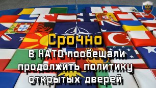 В НАТО пообещали продолжить политику открытых дверей - Новости мира - Новости сегодня.
