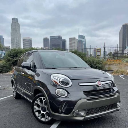 Аренда авто в Лос Анджелесе – прокат Fiat 500l grey | arenda-avto.la