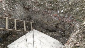 20.08.22 снова лопнула опалубка, на этот раз без последствий. косяяяячу