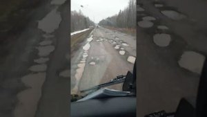 жесть трасса пермь-киров Р-243, не доезжая Омутнинска 808 км!!!