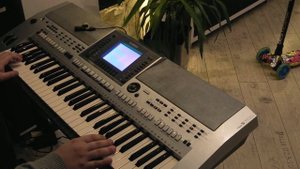 Ирина Аллегрова-Суженый мой кавер Yamaha psr-s700