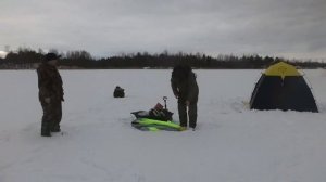 Зимняя ПАЛАТКА Premier Fishing КУБ 1.8м. 14 февраля 2021г.