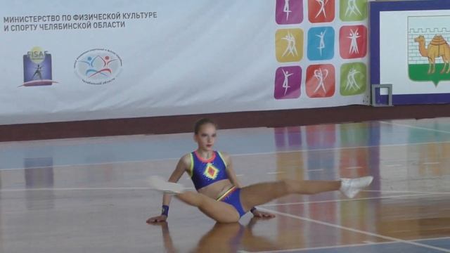 детская спортивная аэробика - Газиева Арина Челябинск смотреть онлайн