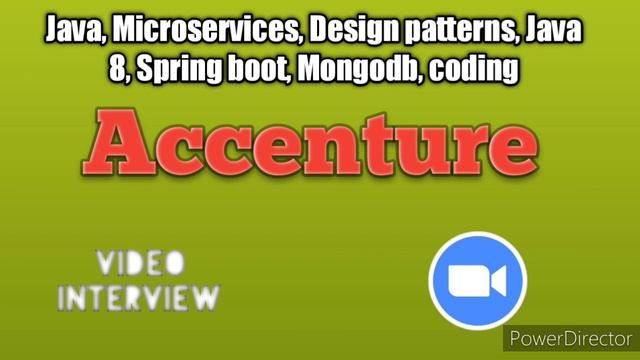 Accenture Java Telephonic interview realtime experience. Java 8 Microservices interview questions