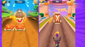 Talking Tom Gold Run 2 BEKKA vs TOM from the future Battle Том за золотом 2 Бекка и Том из Будущего