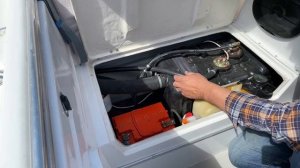 Топливный бак от ГАЗЕЛИ на катер НЕМАН 500