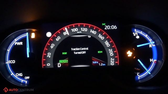 Toyota RAV4 2.5 Hybrid 218 KM (AT) - acceleration 0-100 km/h смотреть онлайн