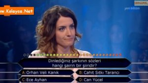 Kim milyoner olmak ister 27 eylül 2014 376. bölüm Duygu Yakın