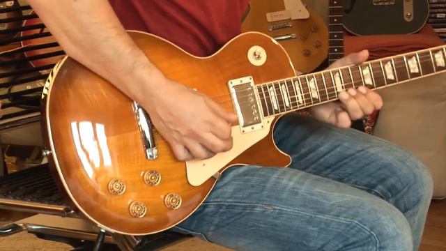 1996 Gibson Les Paul Std. Plus Flametop, honey burst Part3 смотреть онлайн