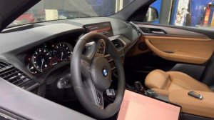 BMW X3 G01 из США - русификация и замена фонарей / Installing Taillights LCI + steering wheel BMW X