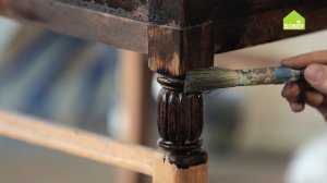 Тонируем мебель с помощью чертёжной туши