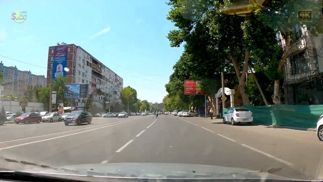 Поездка по центру Ташкента! Лето! (автопоездка) | Trip around the center of Tashkent! Summer!