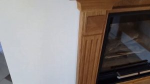 Портал для камина из дуба.