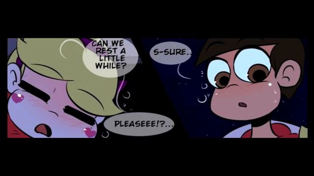 Прошлой Ночью Английский-Starco Comic [Star Vs. Силы Зла] смотреть онлайн