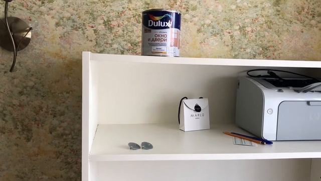 Перекрасила старый советский книжный шкаф. смотреть онлайн