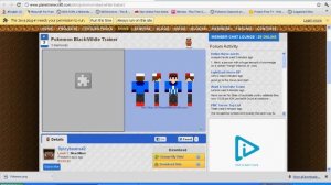 how to get pokemon black and white trainer skin in minecraft