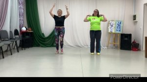 Ходьба с Лесли 20 минут . Со специалистами отделения социальной реабилитации