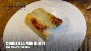 Crabzilla Conquers Manicotti: A King Crab Stuffing Saga Global Seafoods Fish Market and Cooking Show