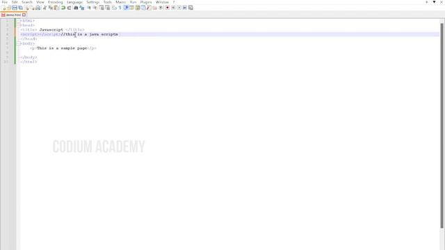 #1 JavaScript Tutorial for Beginners | script tag