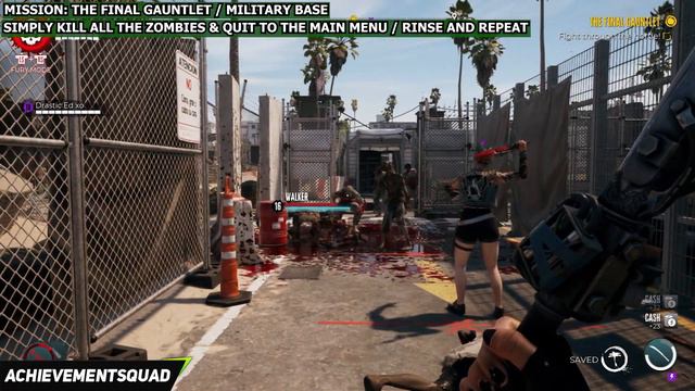 Dead Island 2 - XP And Money Farm Location Guide (Military Base)
