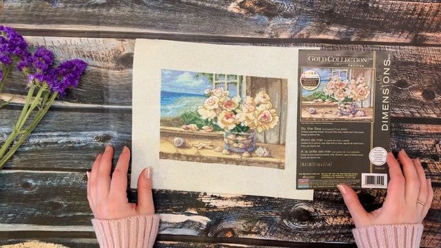 Мои ГОТОВЫЕ вышивки за АПРЕЛЬ 2020: РТО "Воскресное утро" и Дименшенс "У моря" / Вышивка крестом смотреть онлайн