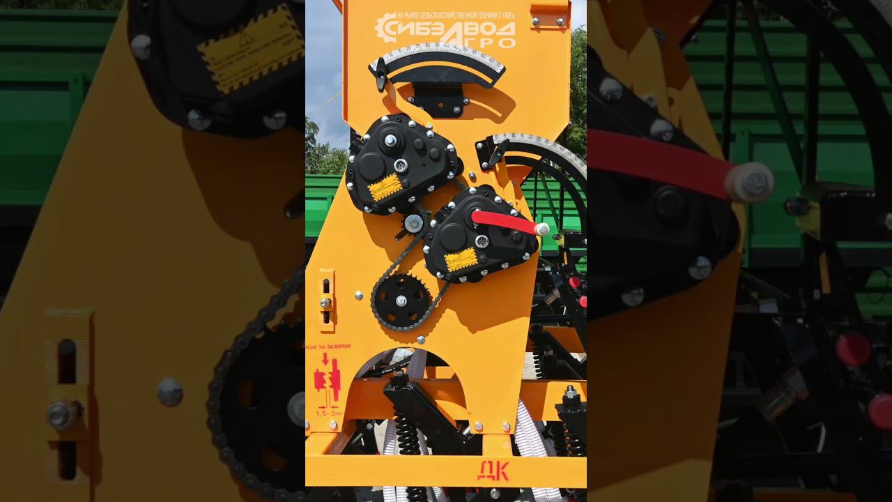 Сеялка СЗУ 2,1ДР работает по технологии увеличения урожая #shorts смотреть онлайн
