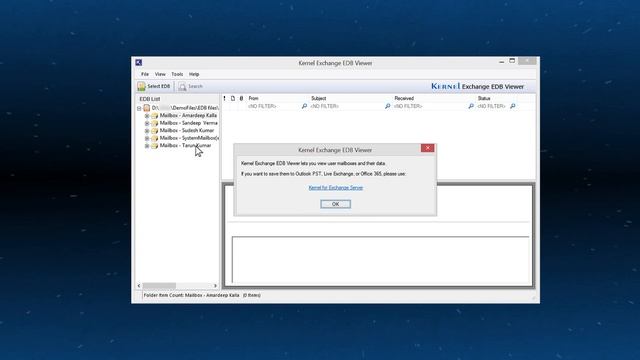 How to View Exchange 2019 EDB Files for Free