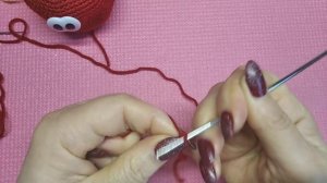 Сеньор Помидор.Вязание крючком. Персонаж сказки Приключение Чиполлино. Crochet stitches .Fairy tale