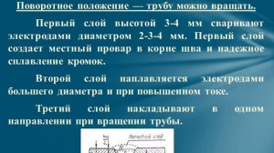 Дисциплина: Основы газоэлектросварки     Тема: "Сварка поворотных швов"