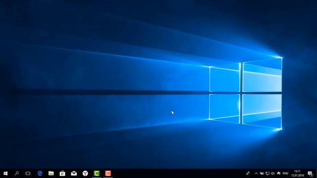 Убираем значки на рабочем столе Windows 10 в пару кликов!! смотреть онлайн