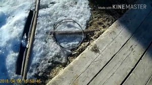 Самодельный снегокат на бензопиле дружба