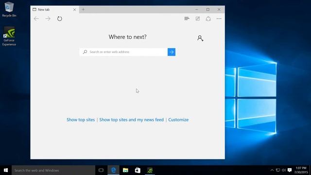 My quick look at Windows 10 смотреть онлайн