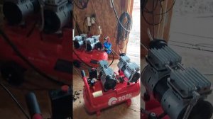 Компрессор EDON , первый пуск.