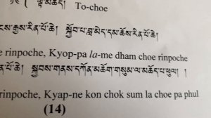 Chodpa: Tibetan prayer offering before eating! ? 食事前のお祈り！