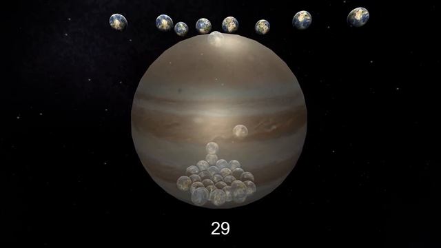 How Many Earths Can Fit Into The Sun? | Planet Size Comparison смотреть онлайн