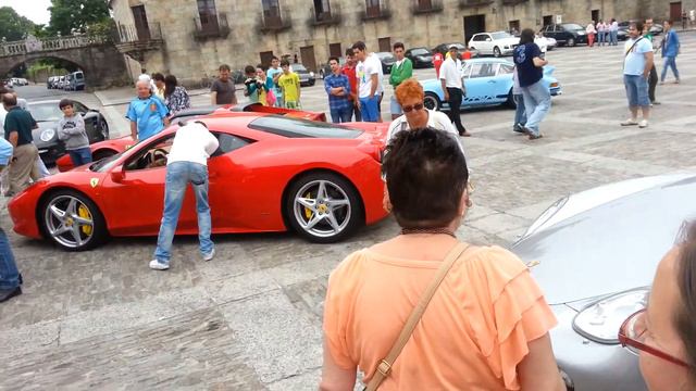 evento ferrari porsche 911 400 458 sound en cambados galicia смотреть онлайн