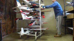 RC AIRPLANE STAND  (Complete How To Video)