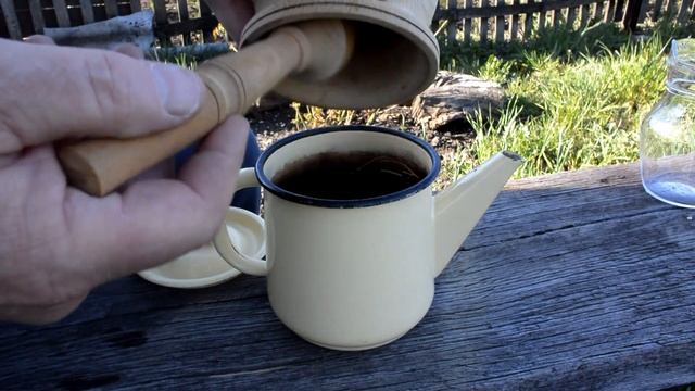 Как молоть и сварить Кофе на природе Сoffee Party in the Garden смотреть онлайн