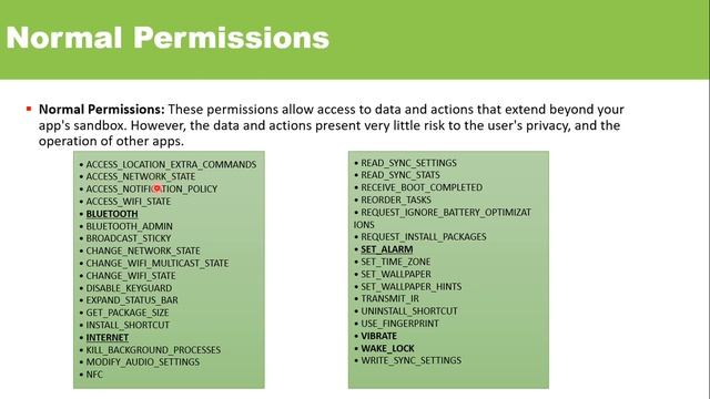 Android Permissions Part 1: Install time, Runtime, Dangerous and Normal Permissions смотреть онлайн