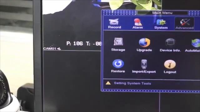 Настройка поворотной PTZ камеры аналоговой/AHD/CVI/TVI. Подключение к видеорегистратору.