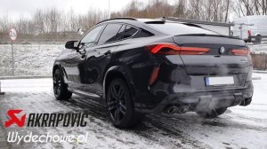 BMW X6 M F96 | Akrapovic Evolution Line exhaust | Wydechowe.pl