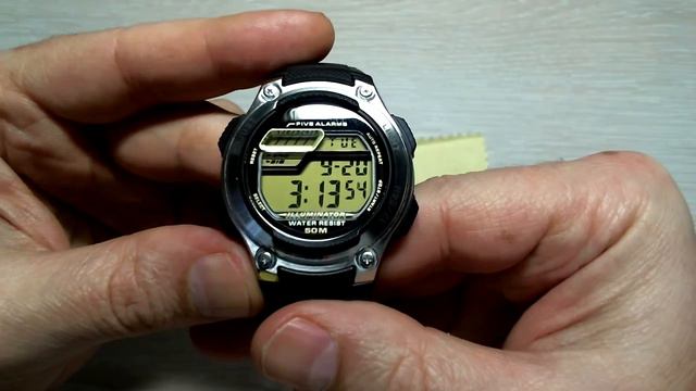 Casio W212H-1AV Midsize Digital Sport Watch