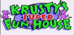 Игра "Krusty's super fun house" на приставку SEGA