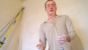 Правильный венчик для замешивания шпаклевки миксером.