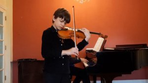 Венявский Полонез ре маж Миша Андреев. Wieniawski Polonaise de Concert D dur op.4 Misha Andreev, 11