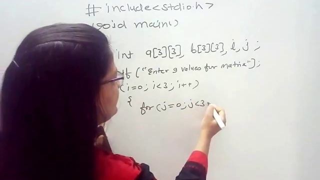 C Program for transpose of a Matrix Lec-33|C Programming Tutorial in Hindi смотреть онлайн