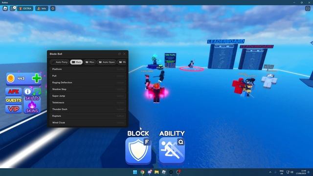 [UPD] ROBLOX Blade Ball Script Hack | Farm Wins, Unlock Skins, Auto Parry & More! | PASTEBIN 2023 смотреть онлайн