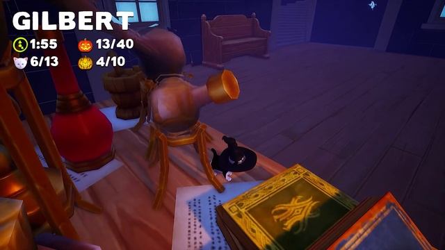 СИМУЛЯТОР Маленького Котика Жуткая Лощина #11 Кот Колдун и призрак Spookity Hollow Play With Gilber смотреть онлайн