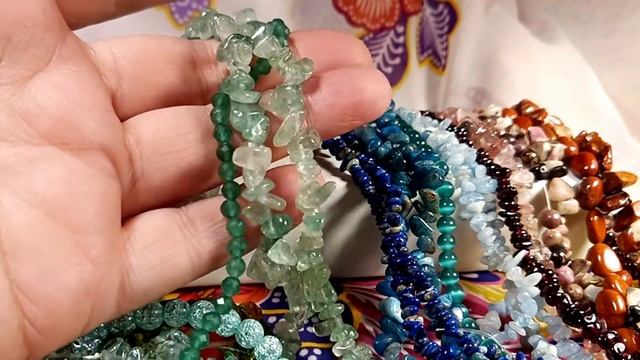 Камни -галтовка для создания украшений. смотреть онлайн