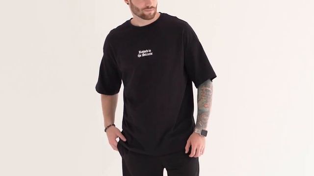 Мужская свободная футболка Teamv Raised смотреть онлайн